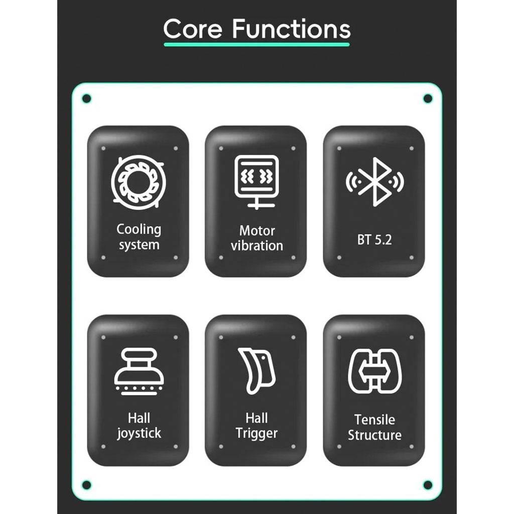 Manette Bluetooth DATA FROG X3 avec Ventilateur de Refroidissement Intégré