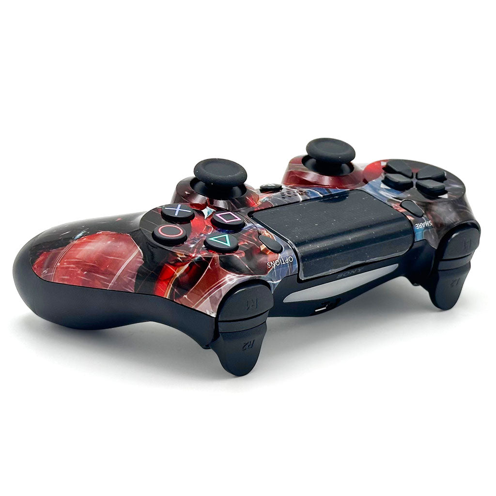 Manette PS4 Captain America – Sans Fil & Rechargeable PlayStation 4-Pro/Slim- (High Copy)