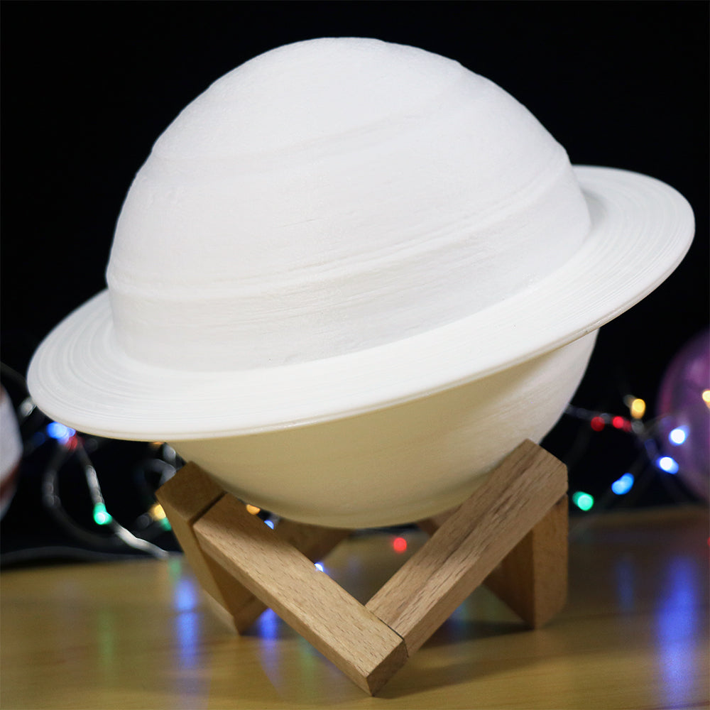 🌙 Lampe Lunaire Saturne – L'Ambiance qui Voyage dans l'Espace