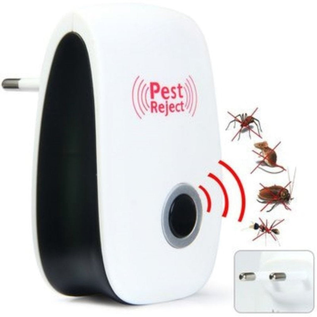 Dispositif Répulsif Ultrasonique Contre Insectes et Rongeurs - Pest Reject