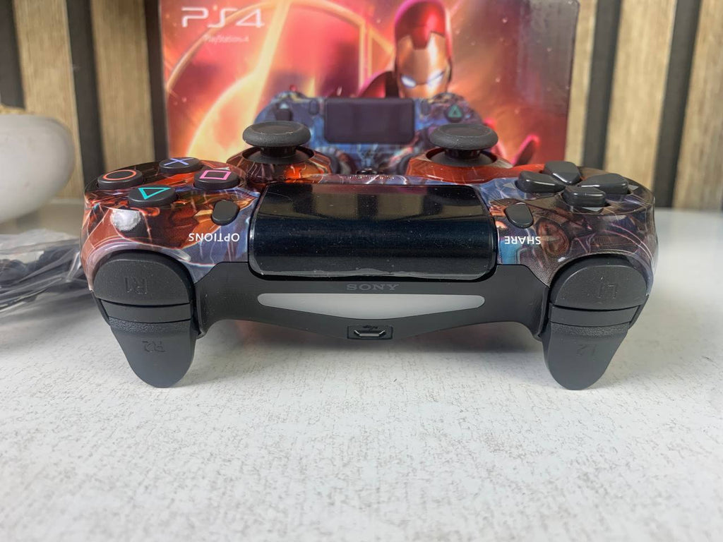 Manette PS4 Captain America – Sans Fil & Rechargeable PlayStation 4-Pro/Slim- (High Copy)