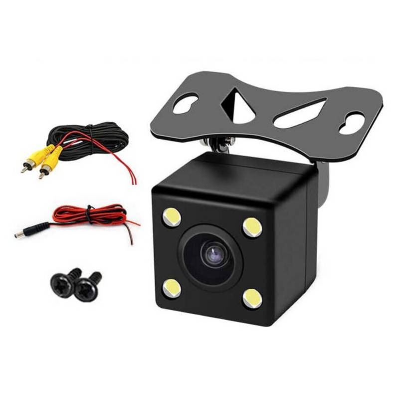 Caméra de Recul 170° Grand Angle — Étanche IP68, Vision Nocturne, Image Miroir