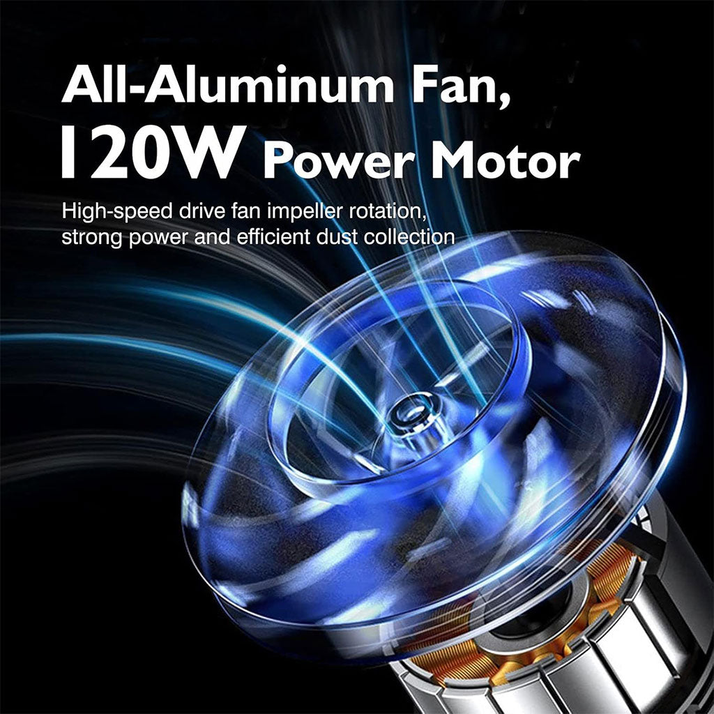 Aspirateur de Voiture Sans Fil 10000PA Rechargeable – مكنسة كهربائية لاسلكية