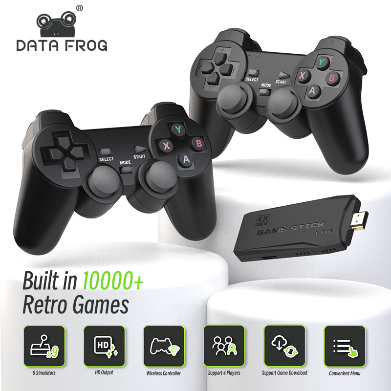 Console de Jeux TV Sans Fil (Game Stick 4K) : L'Expérience Rétro Ultime sur Grand Écran !