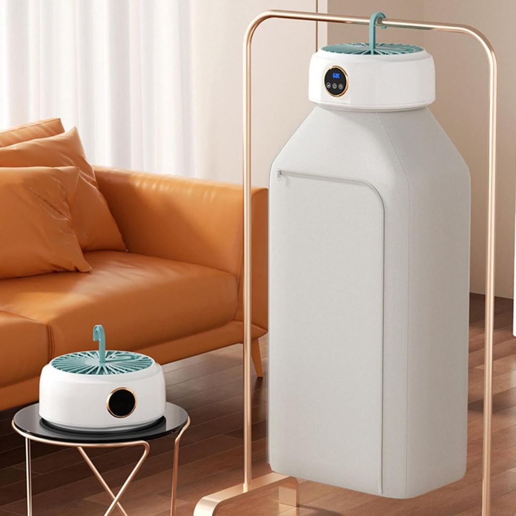 👕 Séchoir à Linge Portable 600W – Séchage Ultra-Rapide !