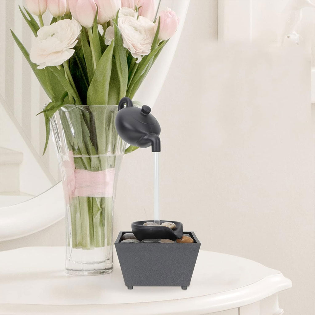 Fontaine décorative "Théière Flottante" - لمسة من السحر والهدوء في بيتك
