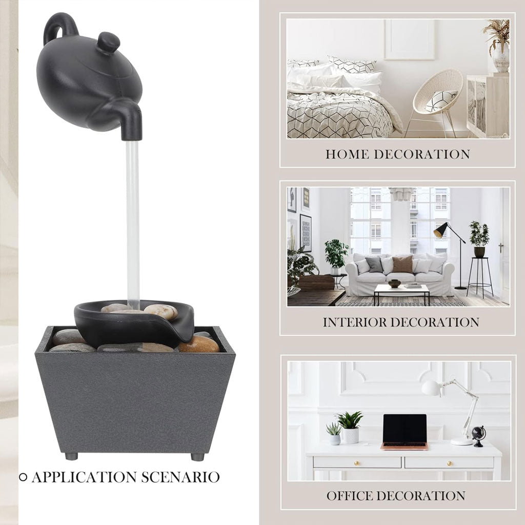 Fontaine décorative "Théière Flottante" - لمسة من السحر والهدوء في بيتك