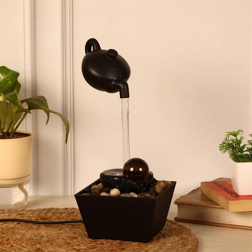 Fontaine décorative "Théière Flottante" - لمسة من السحر والهدوء في بيتك