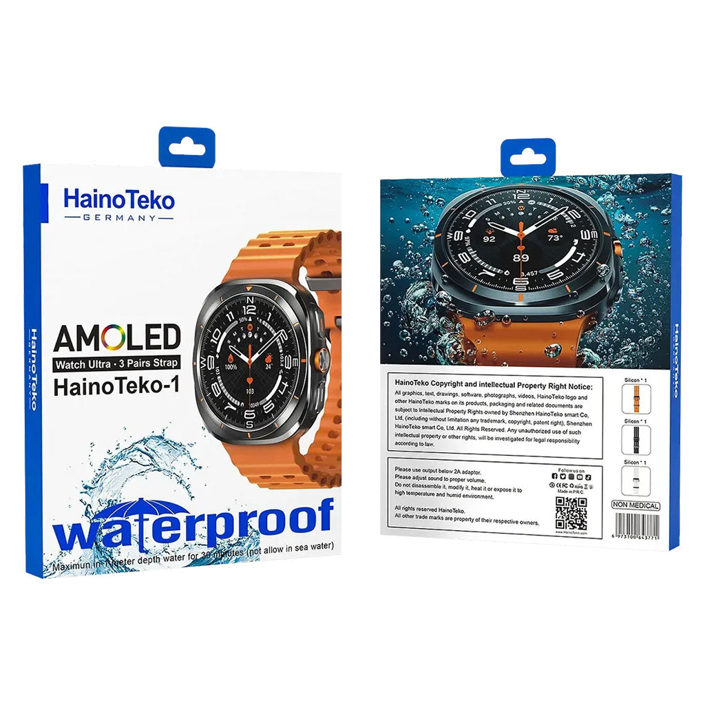 ⌚ Montre Connectée HAINO TEKO RW67 — Intelligence & Style à Votre Poignet