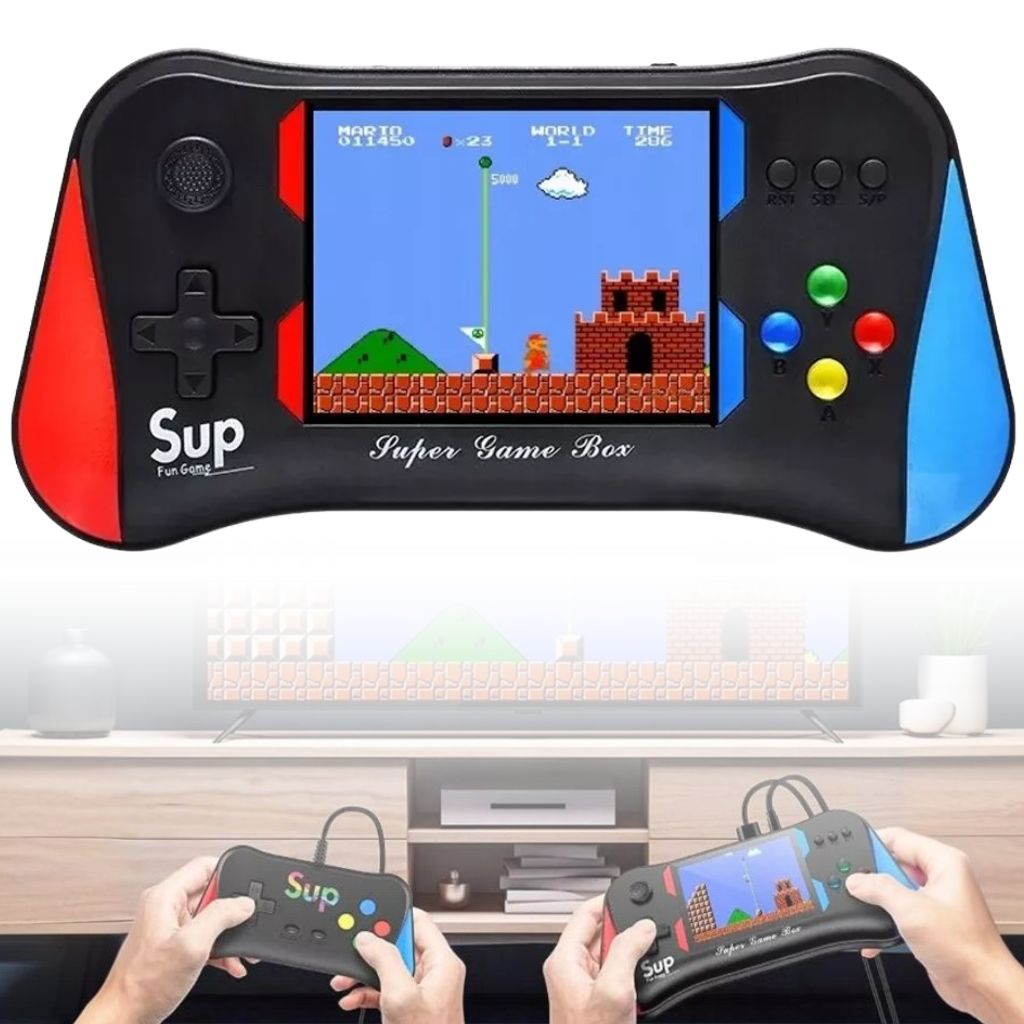 Console de Jeu Portable Rétro – Dual Player