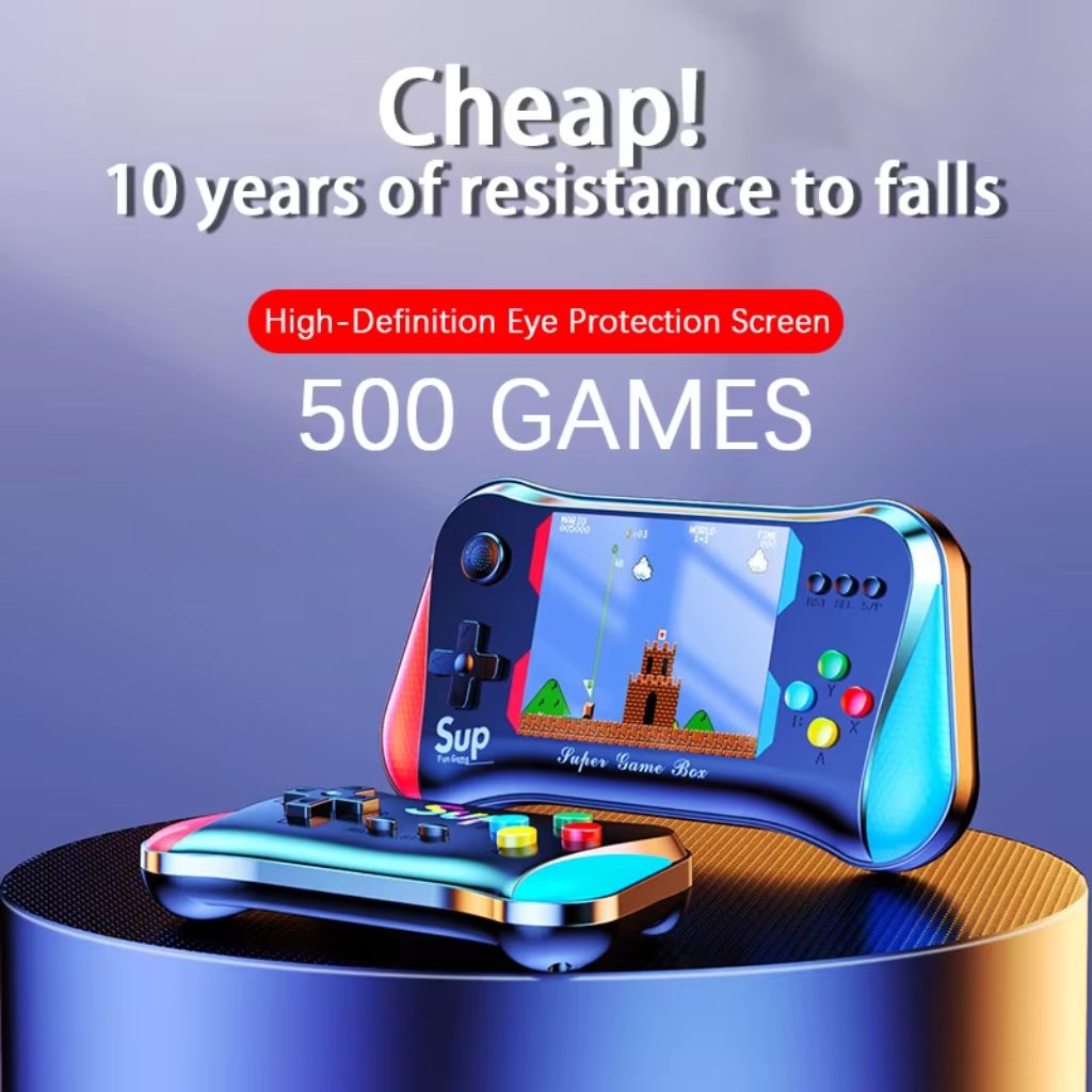 Console de Jeu Portable Rétro – Dual Player