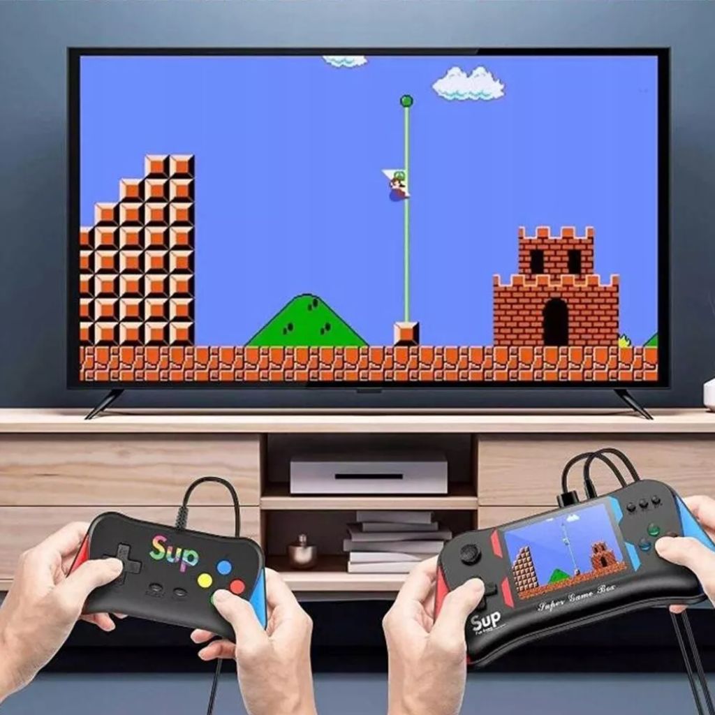 Console de Jeu Portable Rétro – Dual Player