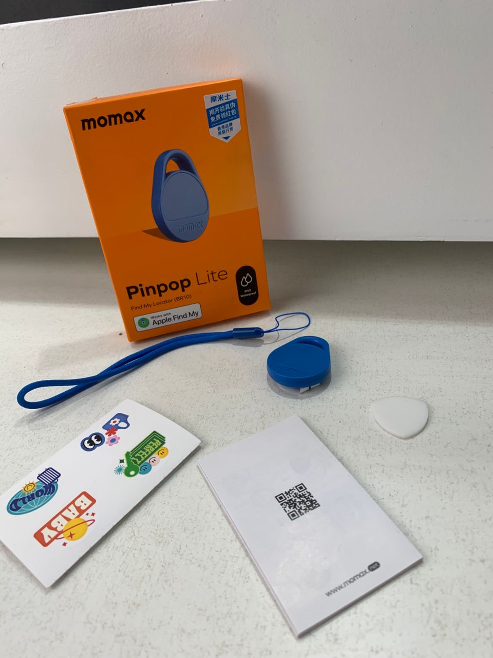 Momax Tracker Tag BR11 — Ne Perdez Plus Rien. جهاز تعقب ذكي يعمل مع Apple Find My