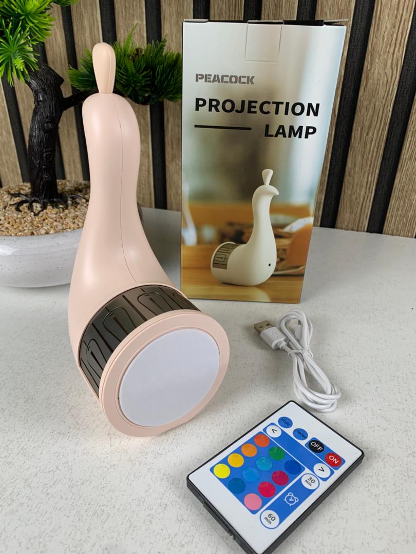 Lampe Projecteur Paon LED – Ambiance lumineuse élégante et apaisante