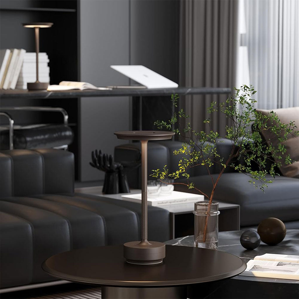 Lampe de Table Sans Fil Luxueuse – 3 Couleurs, 48h d'Autonomie