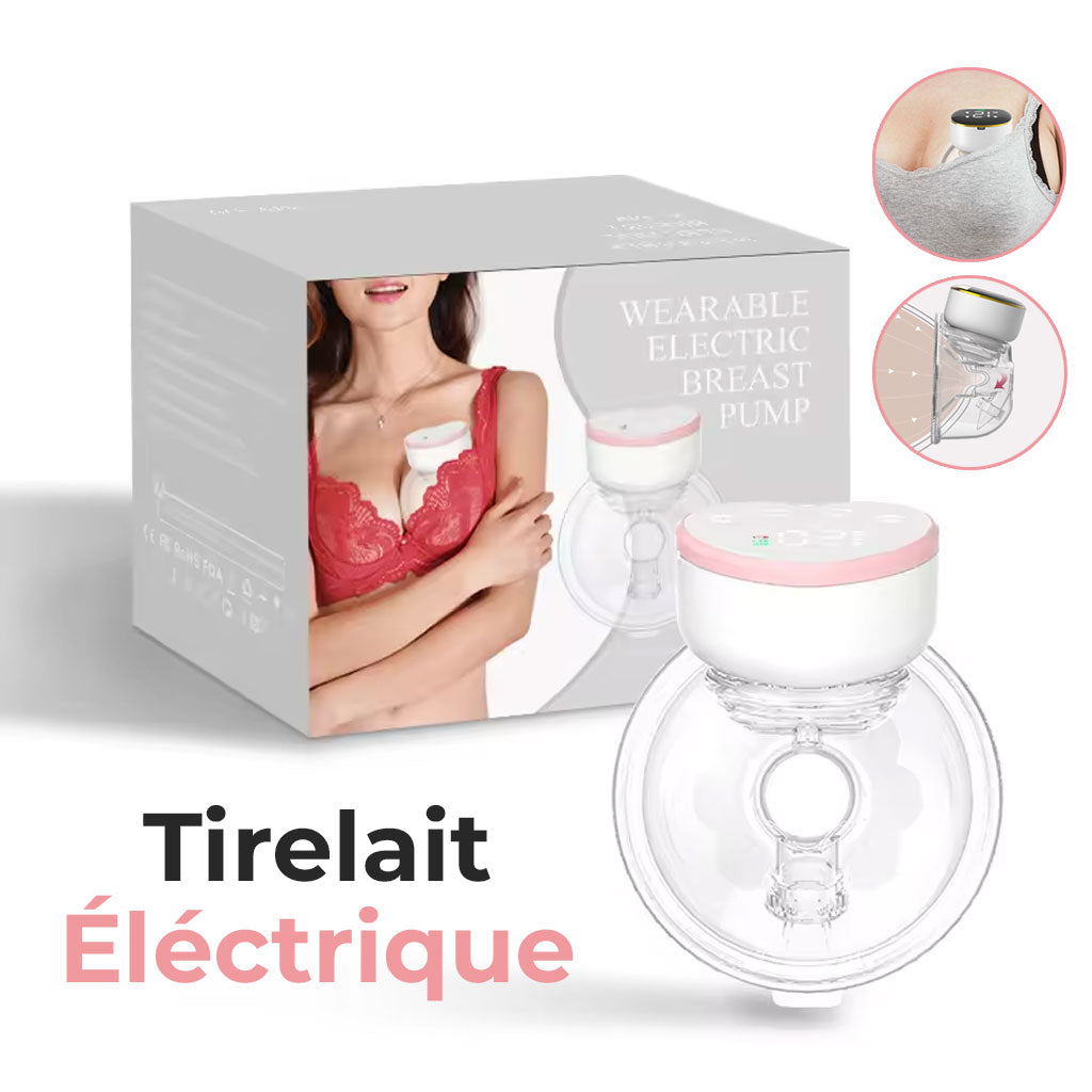 Tire-Lait Électrique Mains Libres MY-379 – 3 Modes, 9 Niveaux