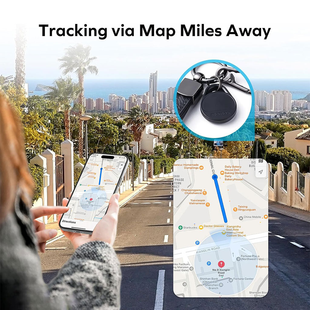 Momax Tracker Tag BR11 — Ne Perdez Plus Rien. جهاز تعقب ذكي يعمل مع Apple Find My