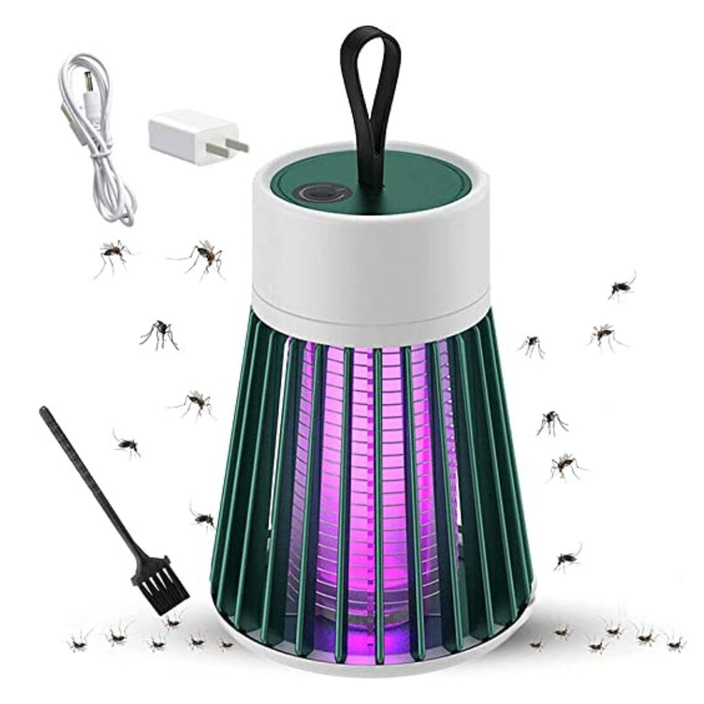 Lampe Anti-Moustiques Électrique UV Rechargeable : Votre Bouclier Contre les Insectes !