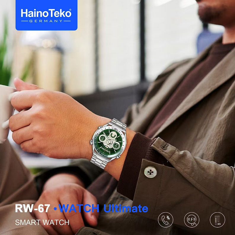 Montre Connectée HAINO TEKO RW67 — Intelligence & Style à Votre Poignet
