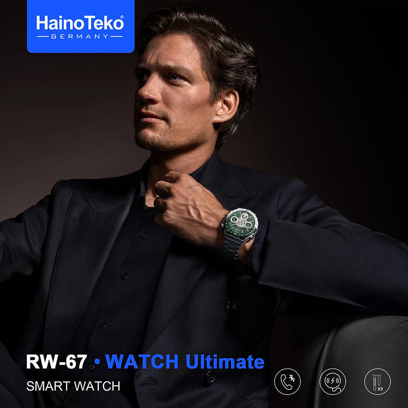 Montre Connectée HAINO TEKO RW67 — Intelligence & Style à Votre Poignet