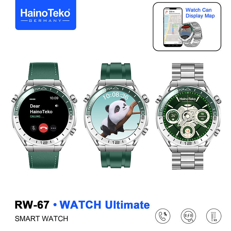 Montre Connectée HAINO TEKO RW67 — Intelligence & Style à Votre Poignet