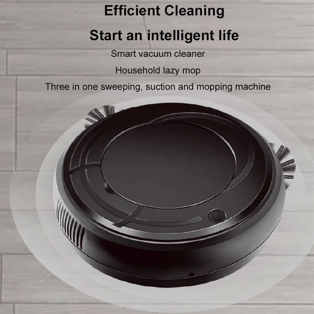 Robot Aspirateur 3-en-1 Smart Home Clean Ultra Silencieux Design Slim – روبوت تنظيف الأرضيات