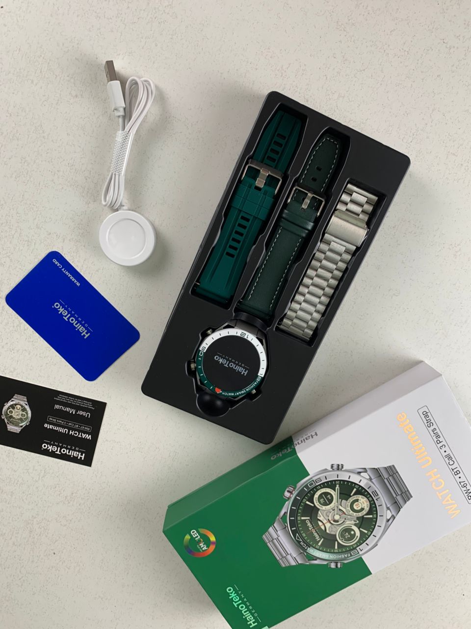 Montre Connectée HAINO TEKO RW67 — Intelligence & Style à Votre Poignet