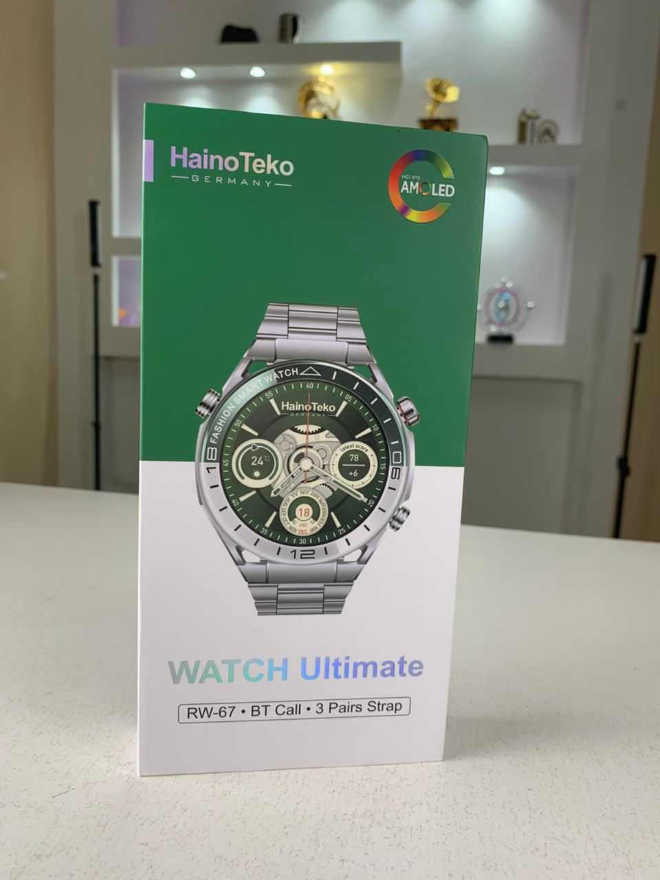 Montre Connectée HAINO TEKO RW67 — Intelligence & Style à Votre Poignet