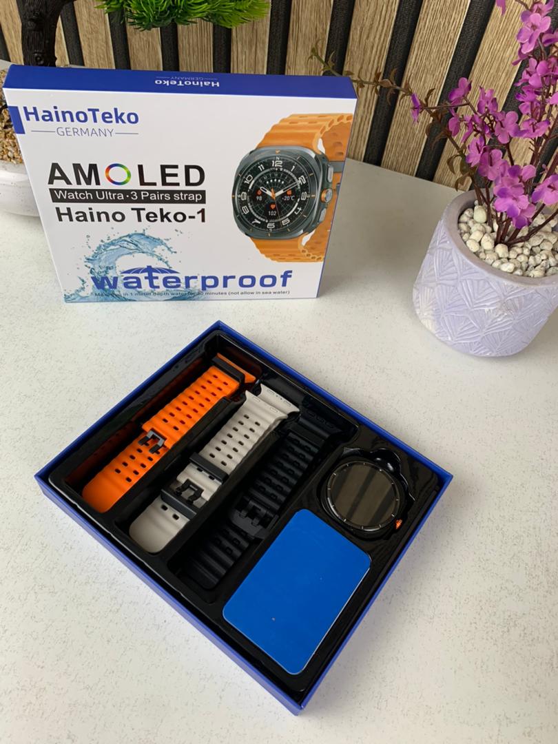 ⌚ Montre Connectée HAINO TEKO RW67 — Intelligence & Style à Votre Poignet