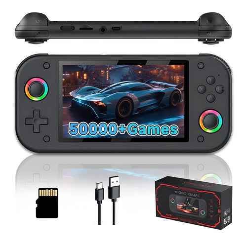 Console de jeu portable rétro -M26- 25 émulateurs, écran IPS 5.1", RGB, 64GB – جهاز ألعاب محمول