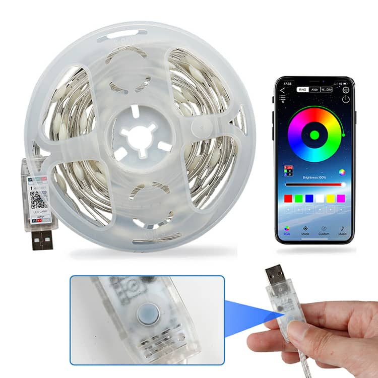 Guirlande LED RGB 10M — Déco Lumineuse Multicolore