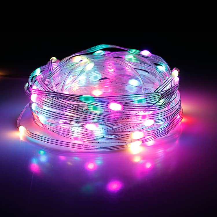 Guirlande LED RGB 10M — Déco Lumineuse Multicolore