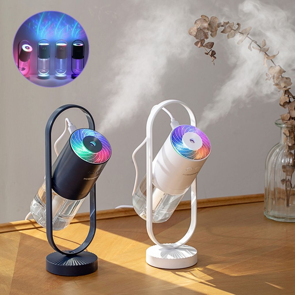 Humidificateur Lumière RGB 360° مرطّب هواء بإضاءة متعددة الألوان