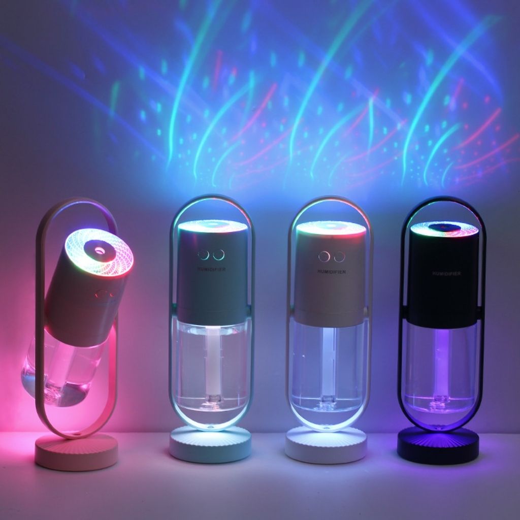 Humidificateur Lumière RGB 360° مرطّب هواء بإضاءة متعددة الألوان