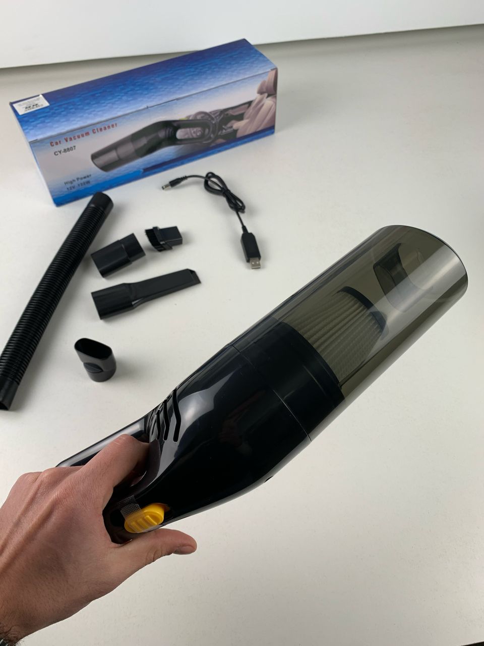 Aspirateur de Voiture Sans Fil 10000PA Rechargeable – مكنسة كهربائية لاسلكية