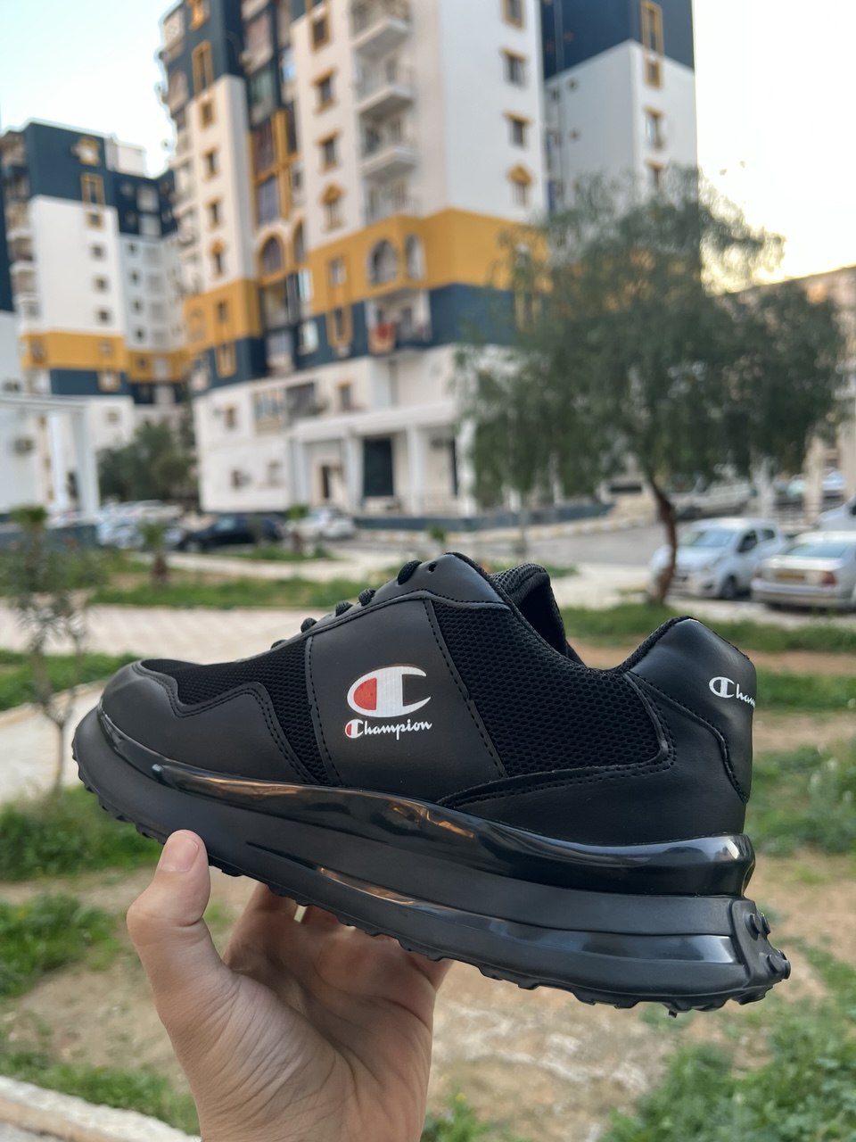Sneaker Champion Noir — Style Urbain, Confort Absolu