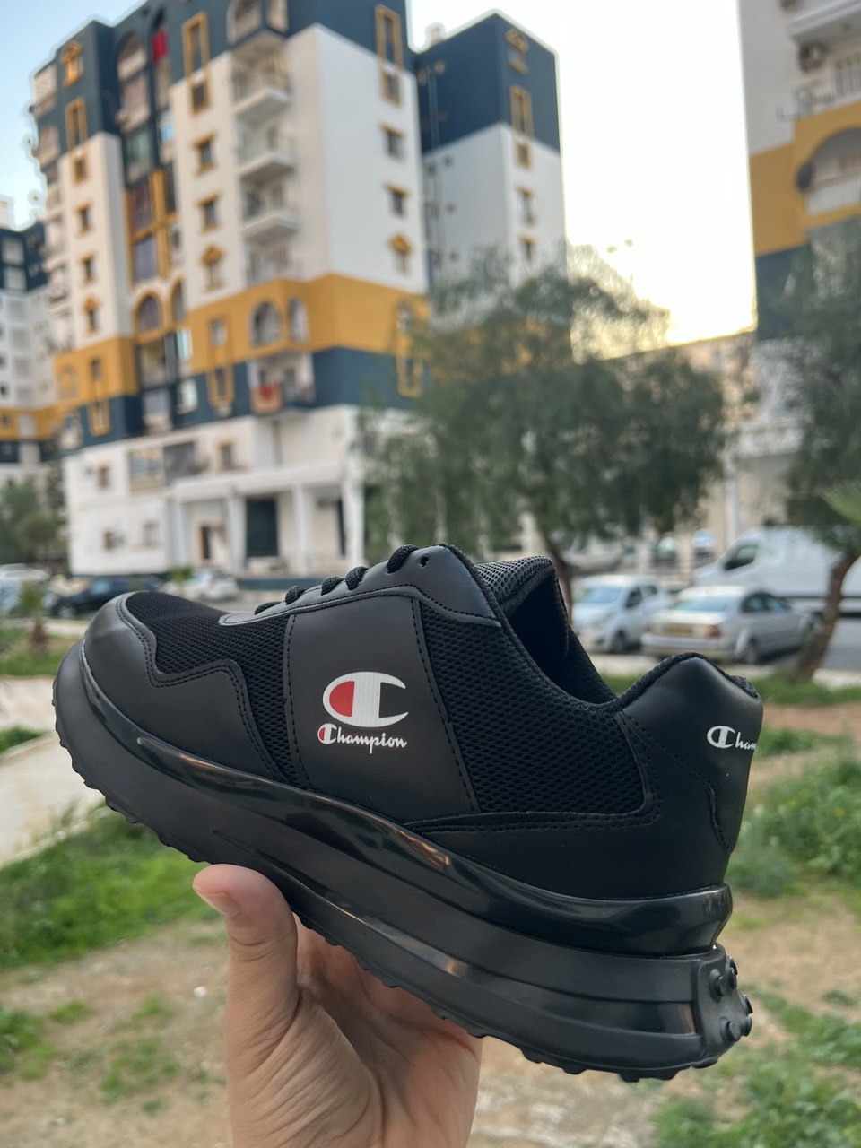 Sneaker Champion Noir — Style Urbain, Confort Absolu