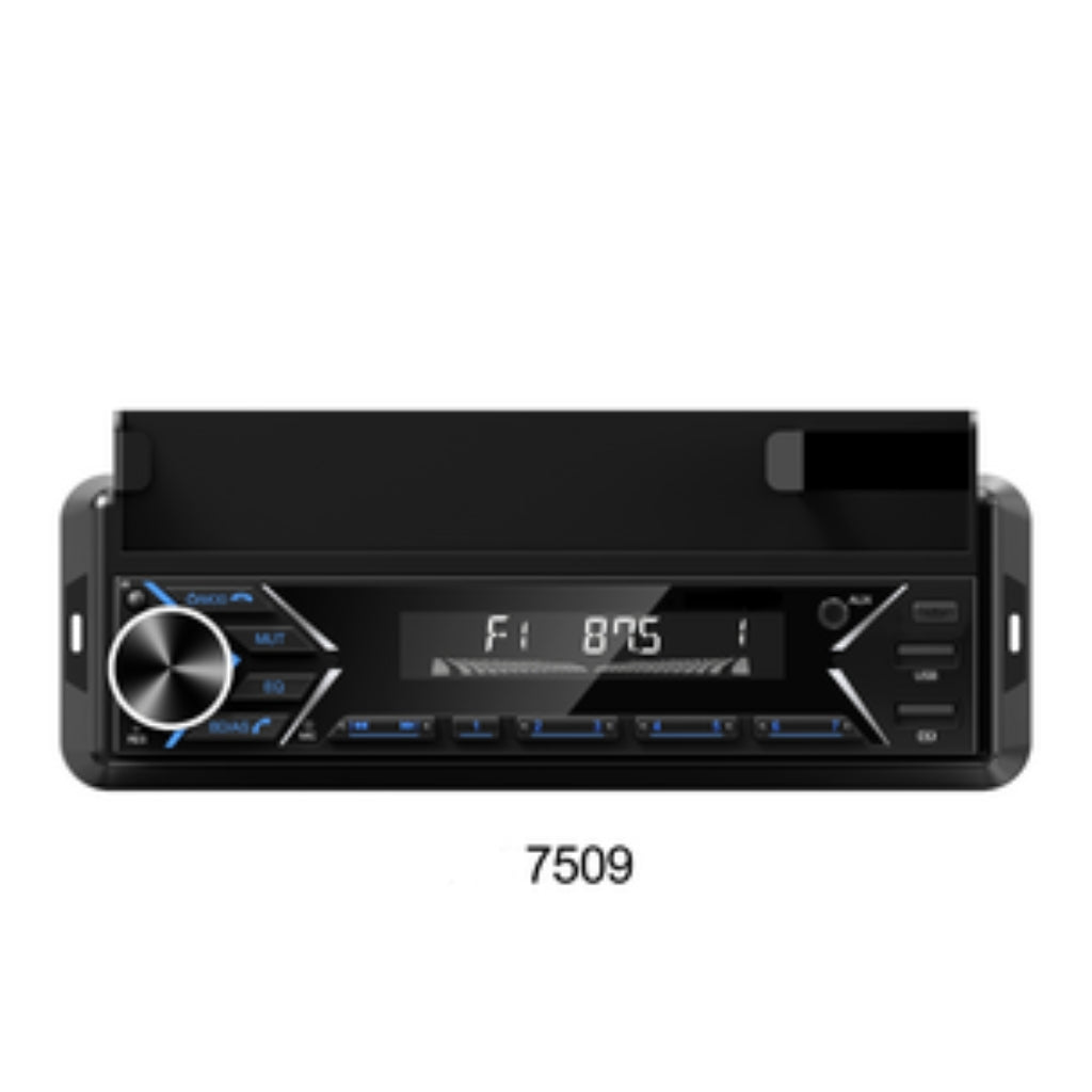 Lecteur MP3 & Radio Voiture STC MP3-7509 – Bluetooth, USB, FM, Charge Rapide et Éclairage RGB