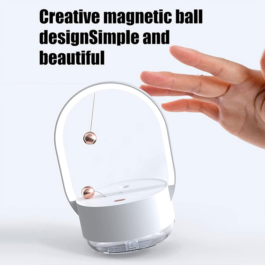 Humidificateur Design & Veilleuse LED 2-en-1 – Ambiance Zen et Air Pur 🌙✨