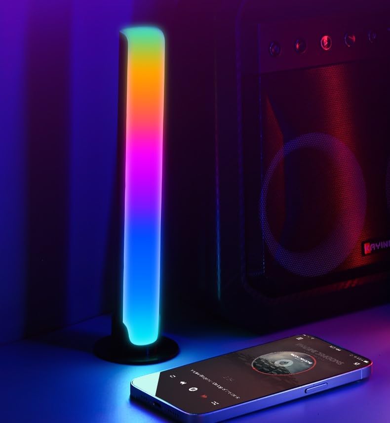 Barre LED RGB – Son & Lumière, l'Ambiance Parfaite (Pack 2 Pièces)