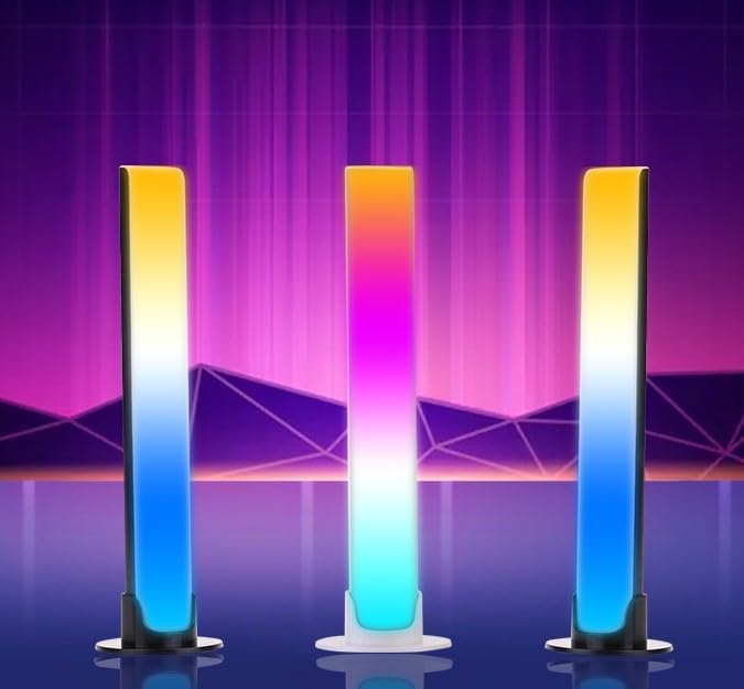 Barre LED RGB – Son & Lumière, l'Ambiance Parfaite (Pack 2 Pièces)