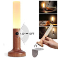 Applique Murale Rechargeable en Bois avec Détecteur de Mouvement – Effet Glow | مصباح جداري محمول