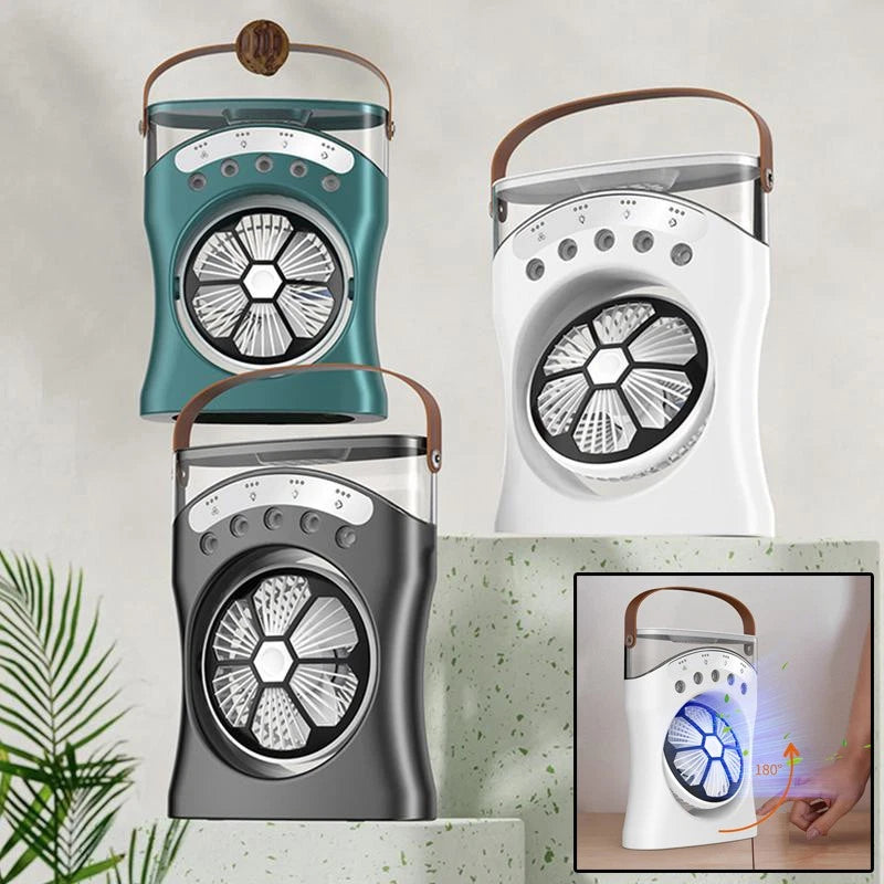 Ventilateur Brumisateur de Bureau Portable USB avec Éclairage – Votre Oasis de Fraîcheur Partout en Algérie