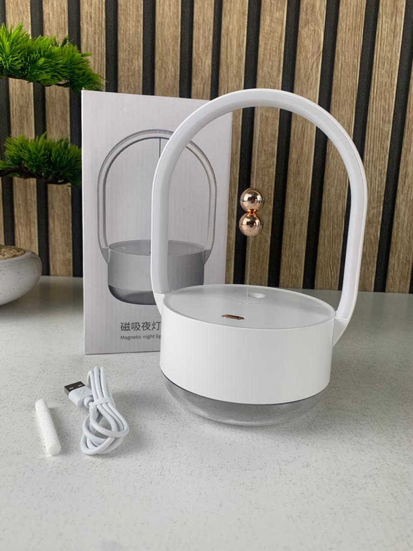 Humidificateur Design & Veilleuse LED 2-en-1 – Ambiance Zen et Air Pur 🌙✨