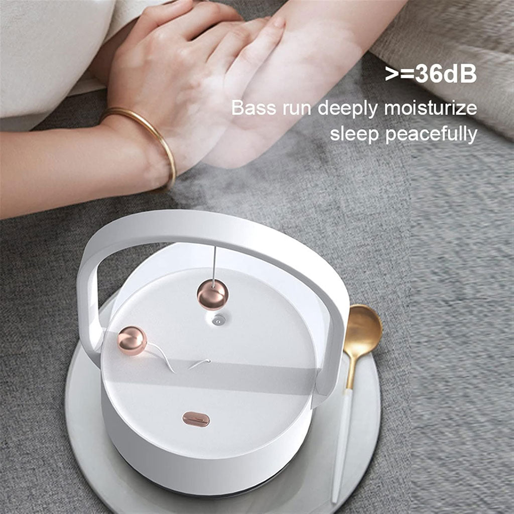 Humidificateur Design & Veilleuse LED 2-en-1 – Ambiance Zen et Air Pur 🌙✨